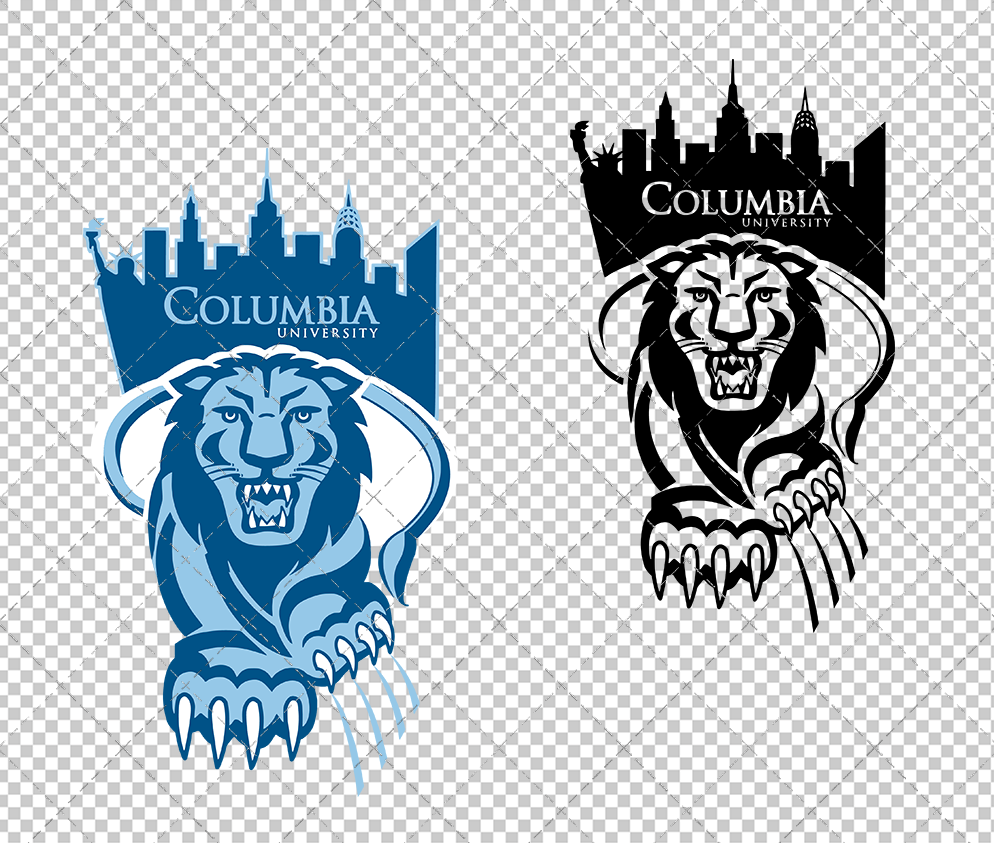 Columbia Lions 1997, Svg, Dxf, Eps, Png - SvgShopArt