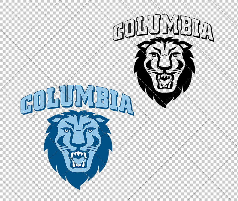 Columbia Lions 2006, Svg, Dxf, Eps, Png - SvgShopArt