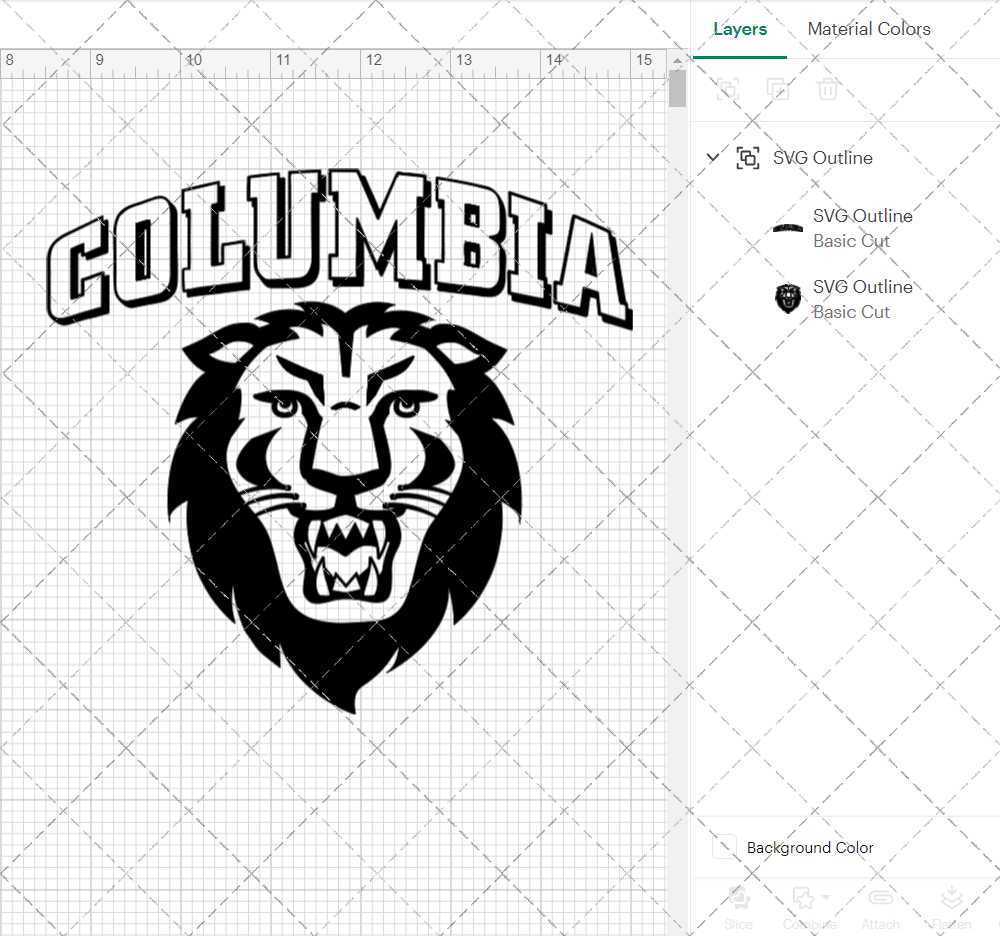 Columbia Lions 2006, Svg, Dxf, Eps, Png - SvgShopArt