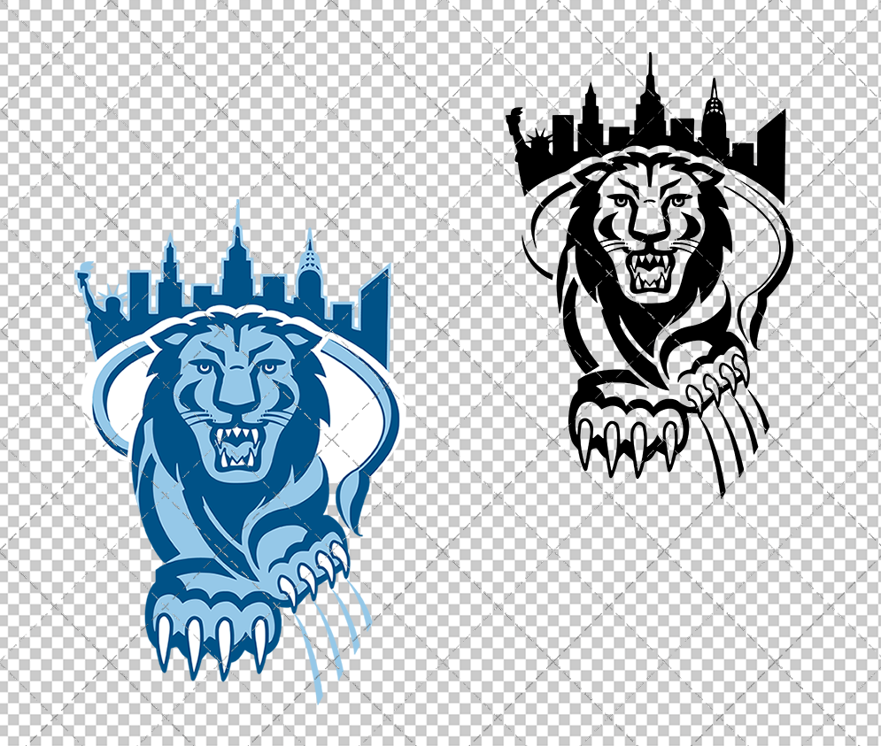 Columbia Lions Alternate 1997, Svg, Dxf, Eps, Png - SvgShopArt