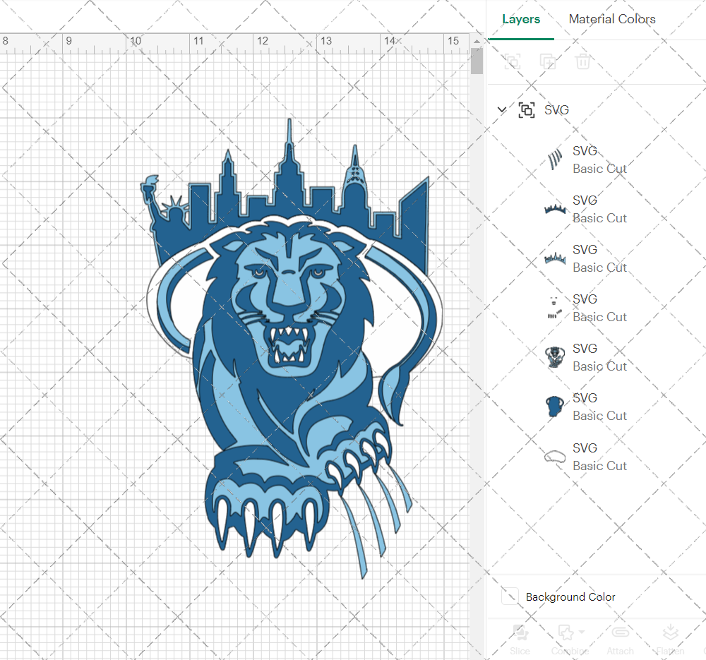 Columbia Lions Alternate 1997, Svg, Dxf, Eps, Png - SvgShopArt