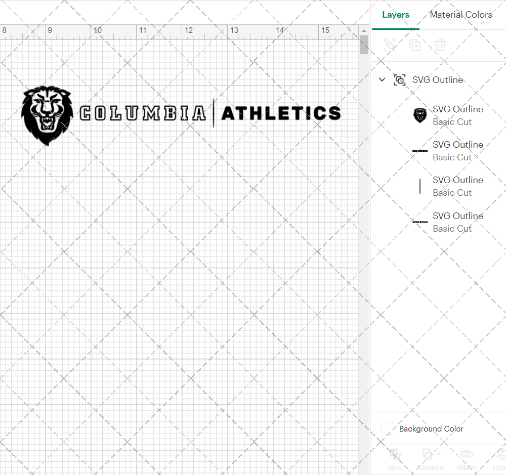 Columbia Lions Alternate 2025 002, Svg, Dxf, Eps, Png - SvgShopArt