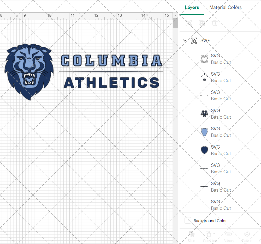 Columbia Lions Alternate 2025, Svg, Dxf, Eps, Png - SvgShopArt
