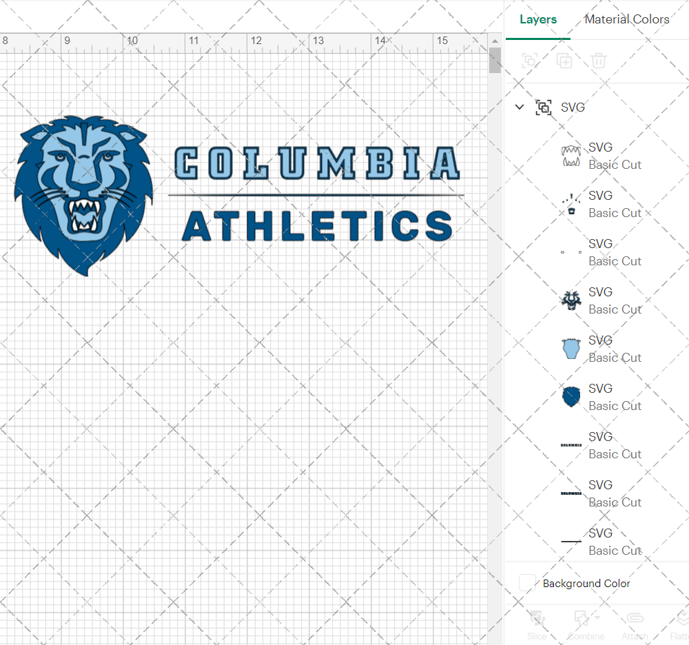 Columbia Lions Wordmark 2017 003, Svg, Dxf, Eps, Png - SvgShopArt