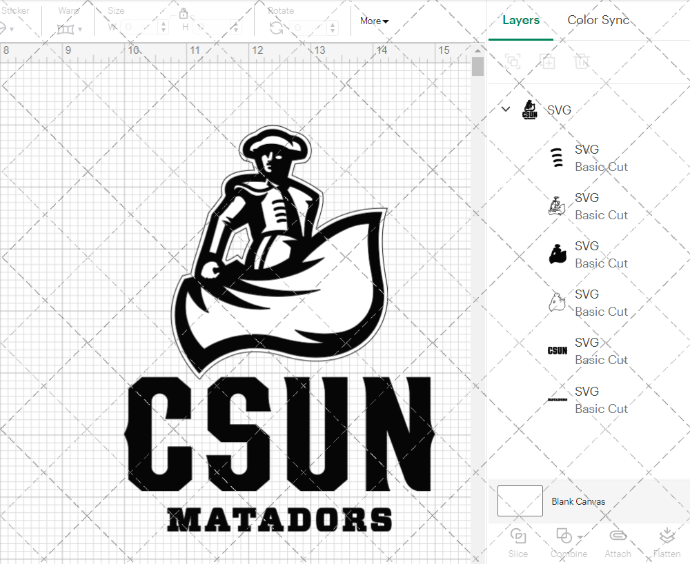 Cal State Northridge Matadors Secondary 2014 002, Svg, Dxf, Eps, Png - SvgShopArt