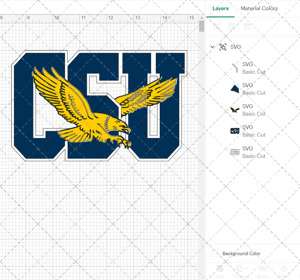 Coppin State Eagles 2017, Svg, Dxf, Eps, Png - SvgShopArt
