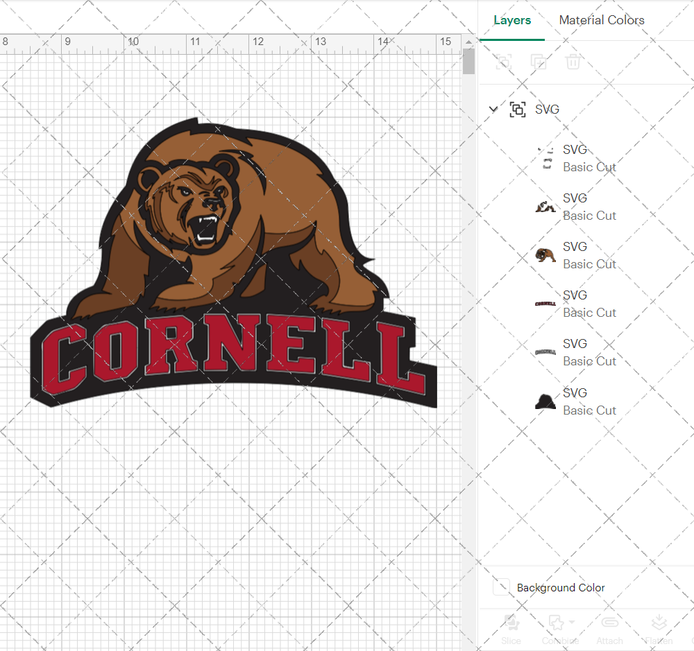 Cornell Big Red Alternate 2002 002, Svg, Dxf, Eps, Png - SvgShopArt