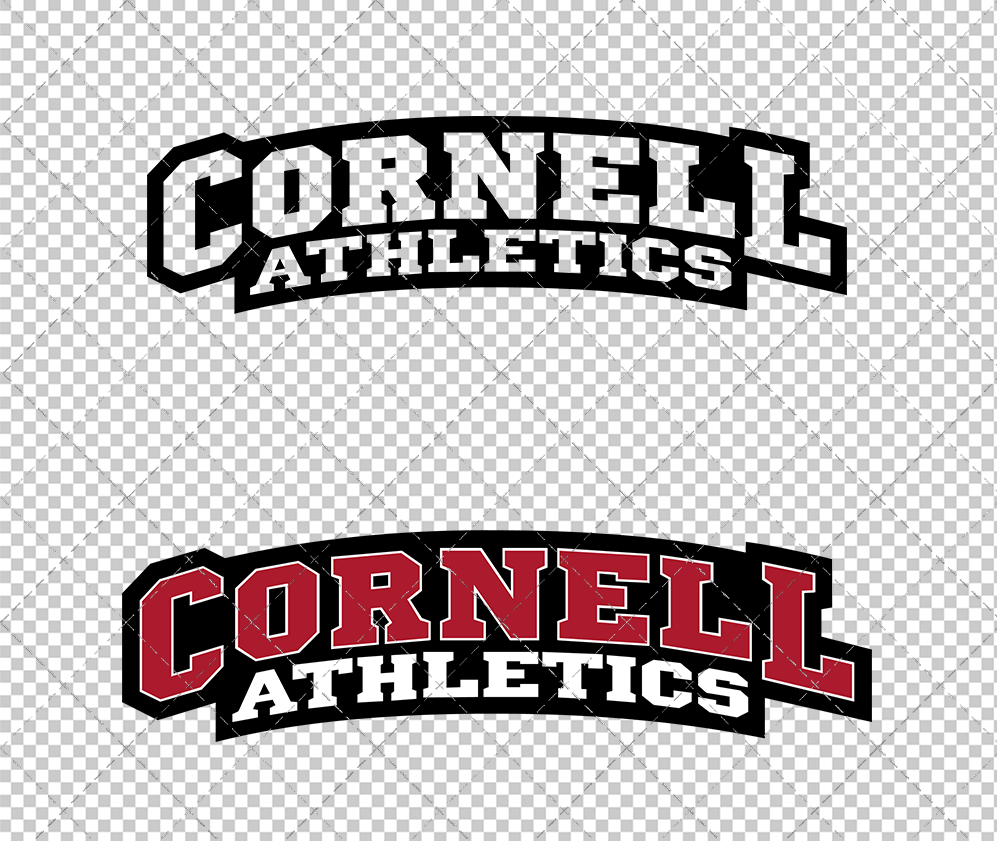 Cornell Big Red Wordmark 2002 002, Svg, Dxf, Eps, Png - SvgShopArt