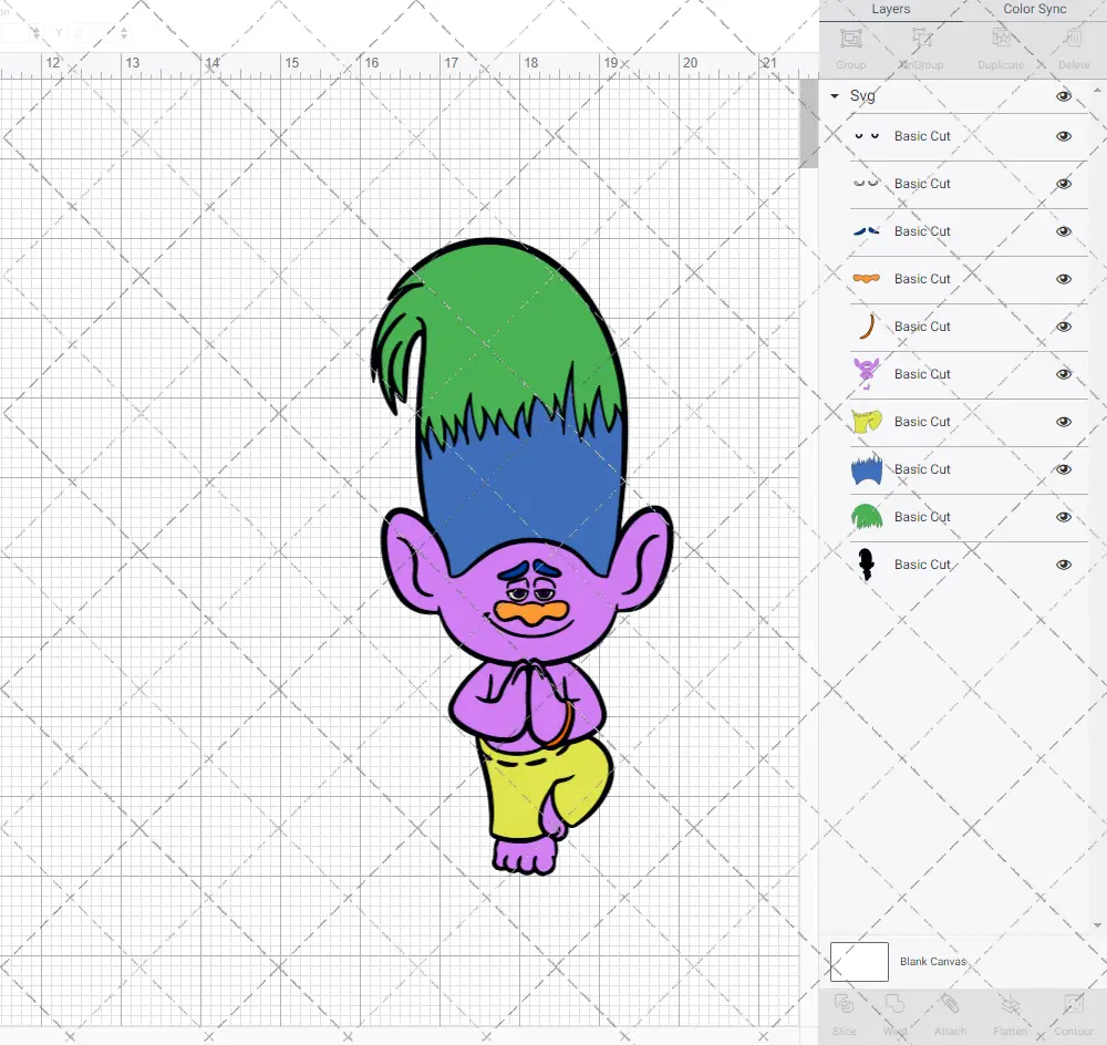 Creek - Trolls, Svg, Dxf, Eps, Png SvgShopArt