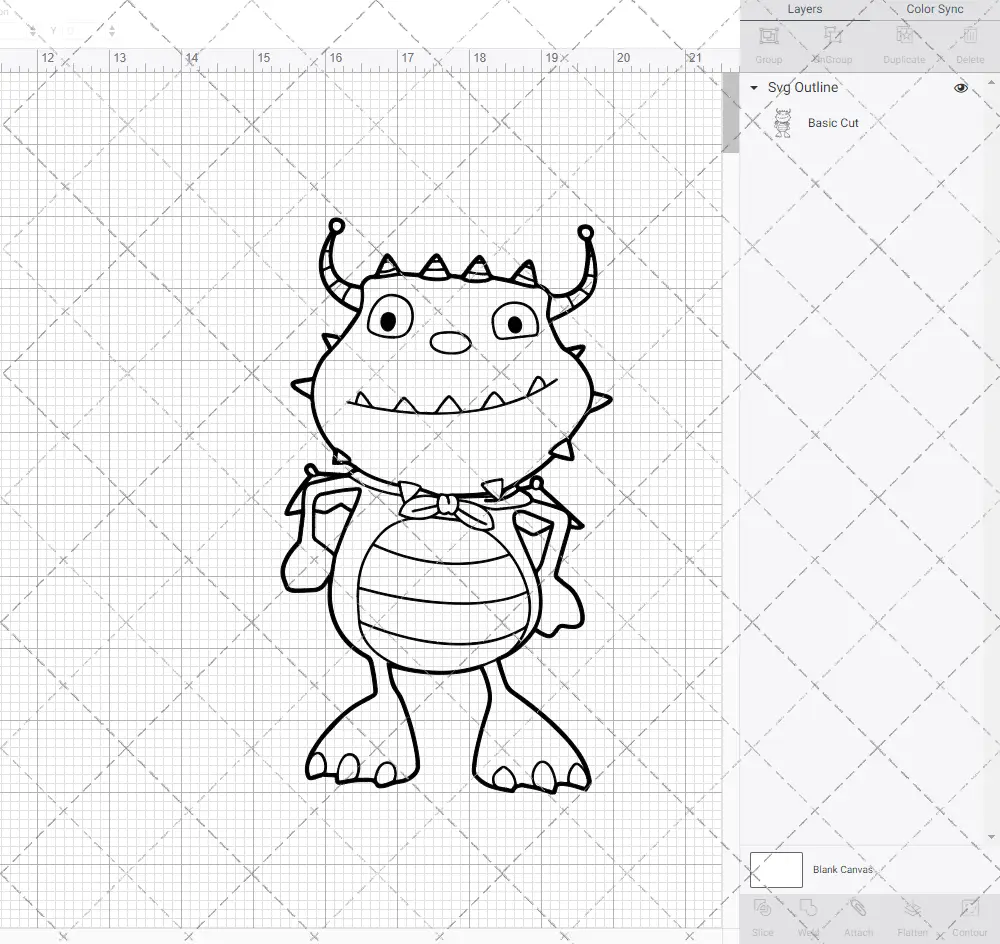 Daddo - Henry Hugglemonster, Svg, Dxf, Eps, Png SvgShopArt