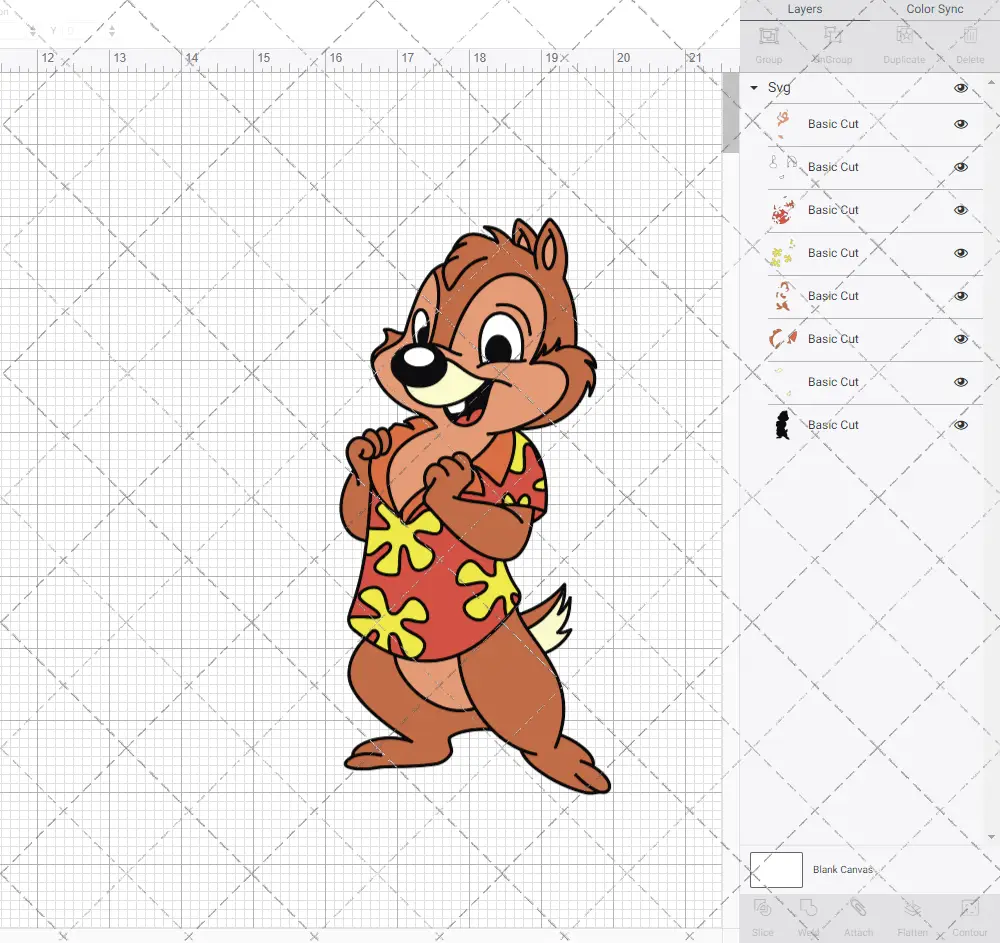 Dale - Rescue Rangers, Svg, Dxf, Eps, Png SvgShopArt