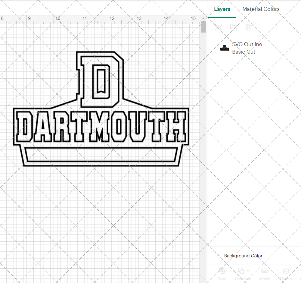 Dartmouth Big Green 2005, Svg, Dxf, Eps, Png - SvgShopArt