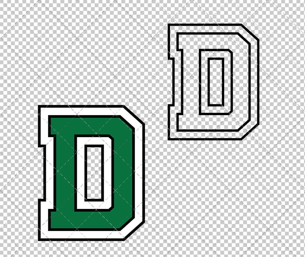Dartmouth Big Green 2019, Svg, Dxf, Eps, Png - SvgShopArt