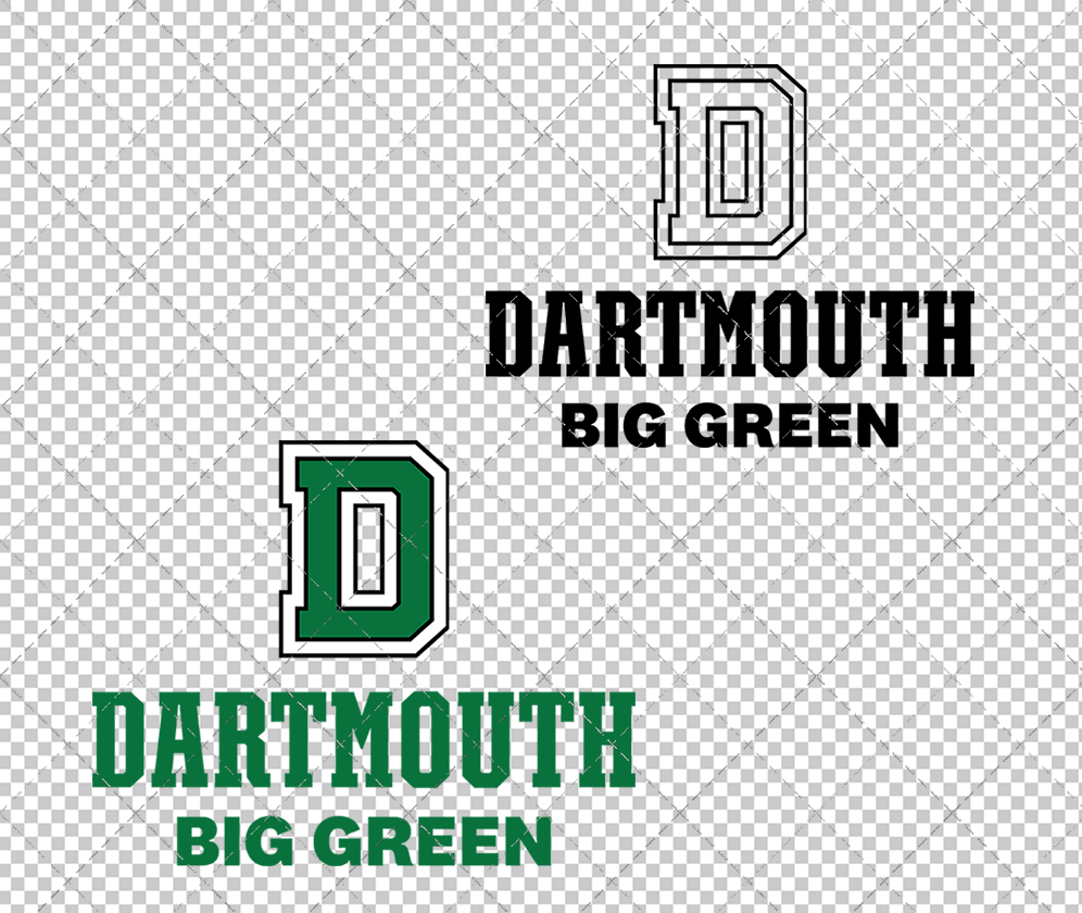 Dartmouth Big Green Alternate 2019, Svg, Dxf, Eps, Png - SvgShopArt