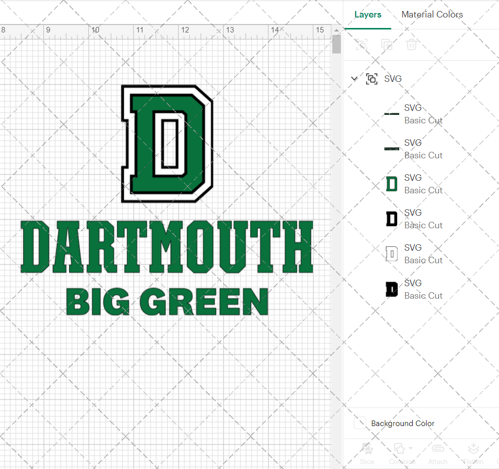 Dartmouth Big Green Alternate 2019, Svg, Dxf, Eps, Png - SvgShopArt