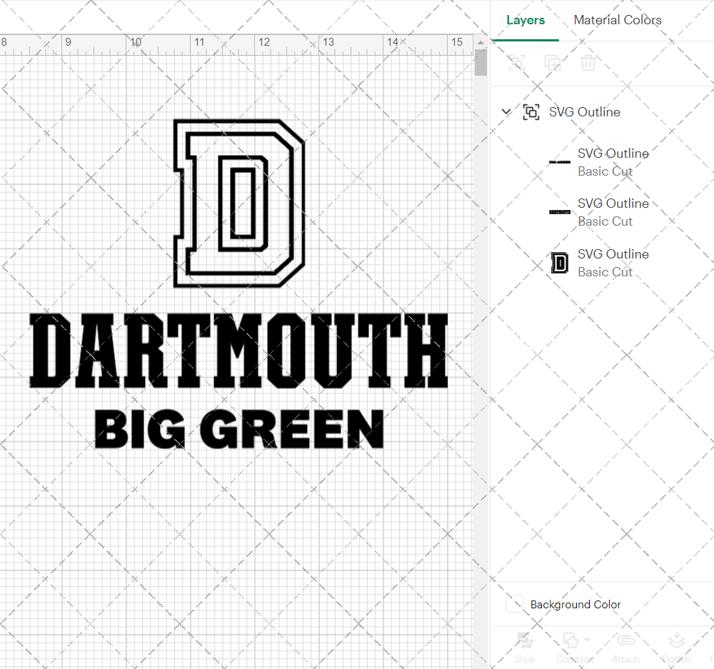 Dartmouth Big Green Alternate 2019, Svg, Dxf, Eps, Png - SvgShopArt