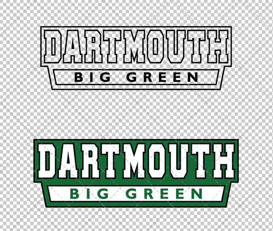 Dartmouth Big Green Secondary 2005, Svg, Dxf, Eps, Png - SvgShopArt