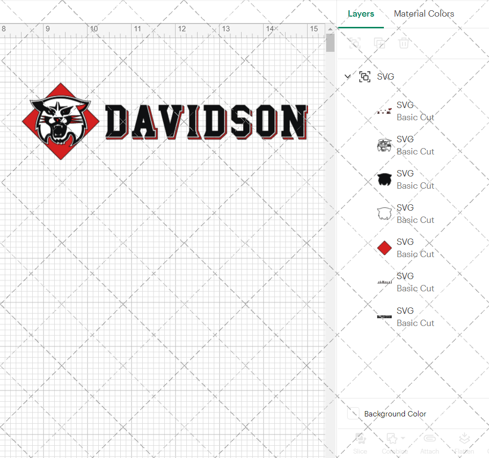 Davidson Wildcats Alternate 2010 004, Svg, Dxf, Eps, Png - SvgShopArt