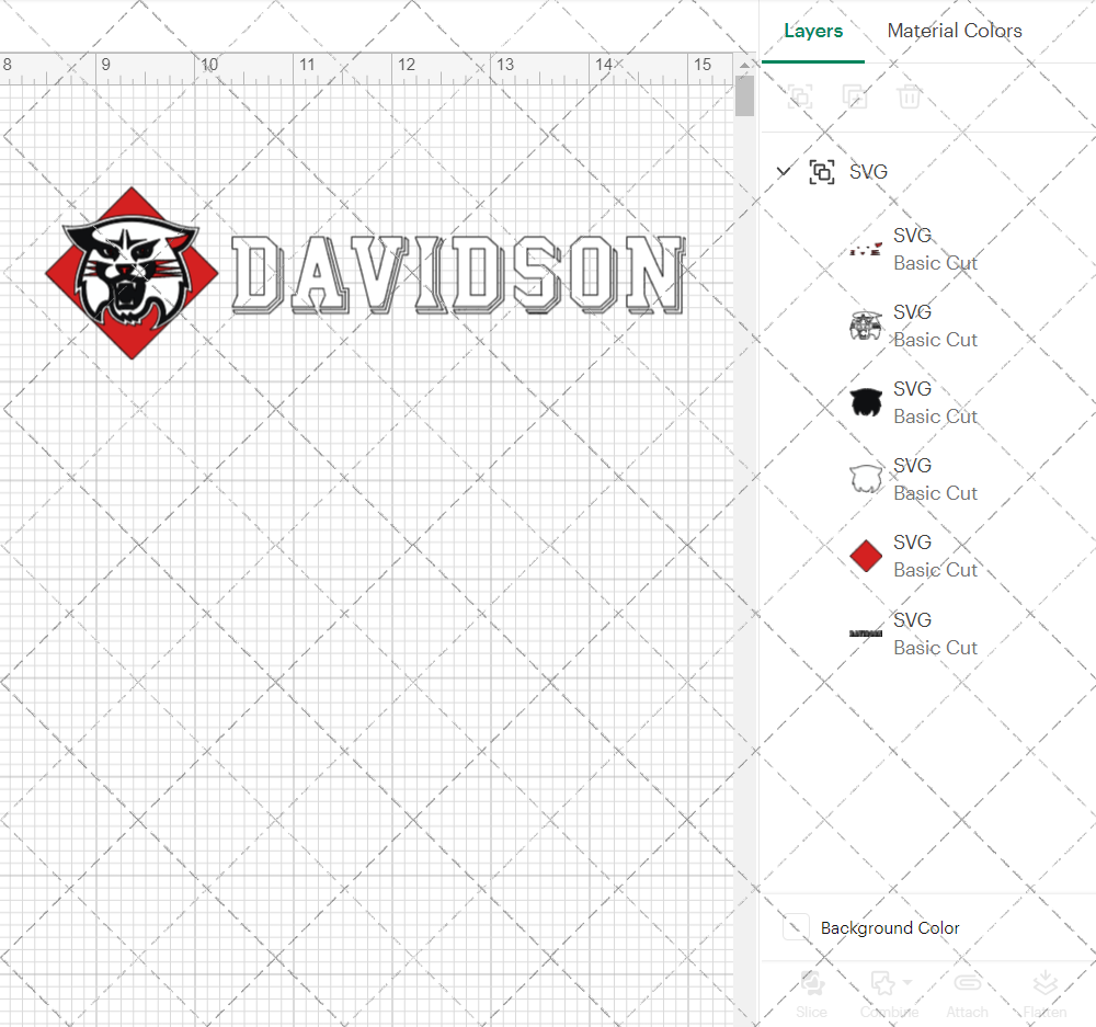 Davidson Wildcats Alternate 2010 005, Svg, Dxf, Eps, Png - SvgShopArt