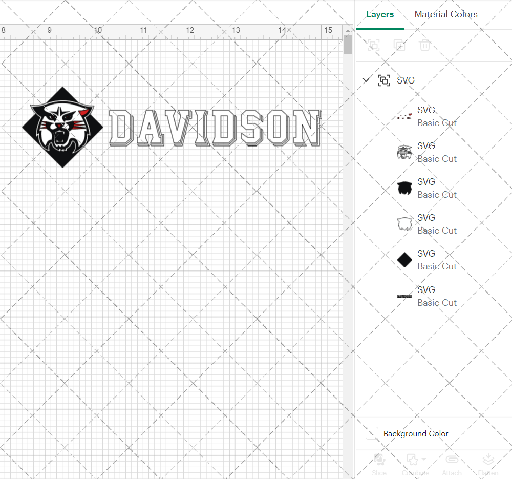 Davidson Wildcats Alternate 2010 006, Svg, Dxf, Eps, Png - SvgShopArt