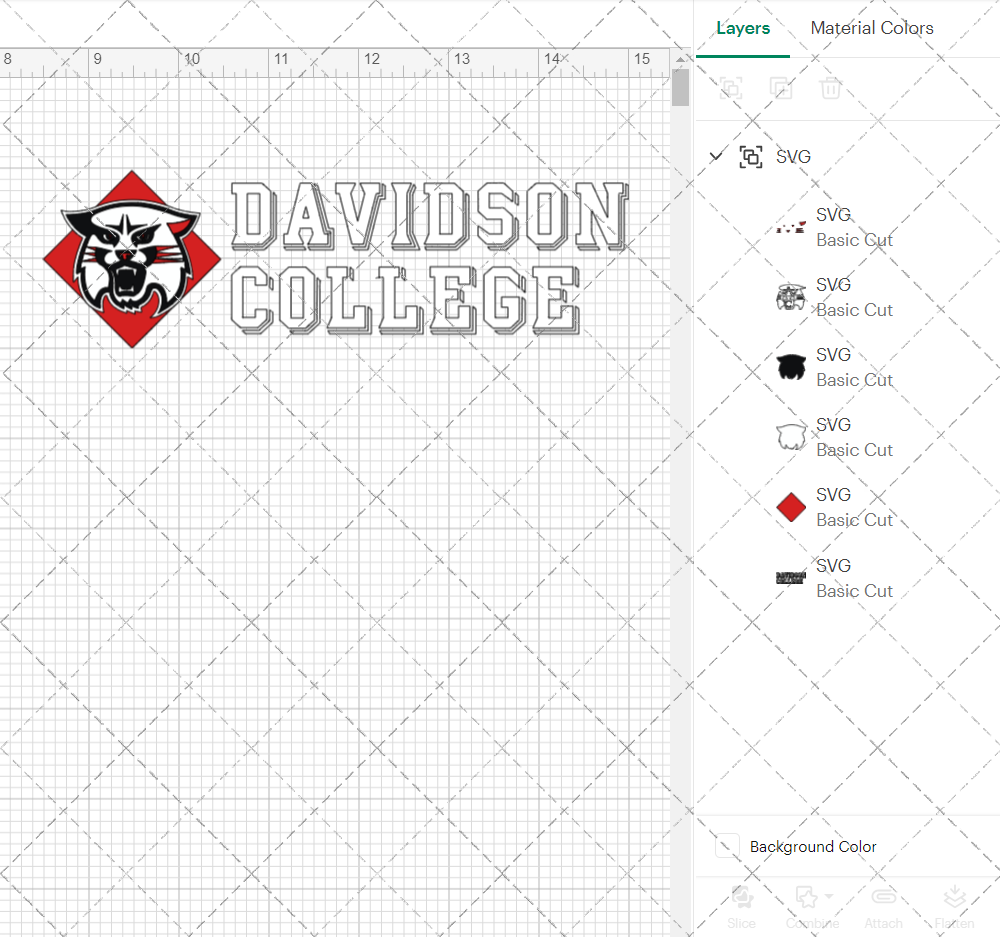 Davidson Wildcats Alternate 2010 008, Svg, Dxf, Eps, Png - SvgShopArt