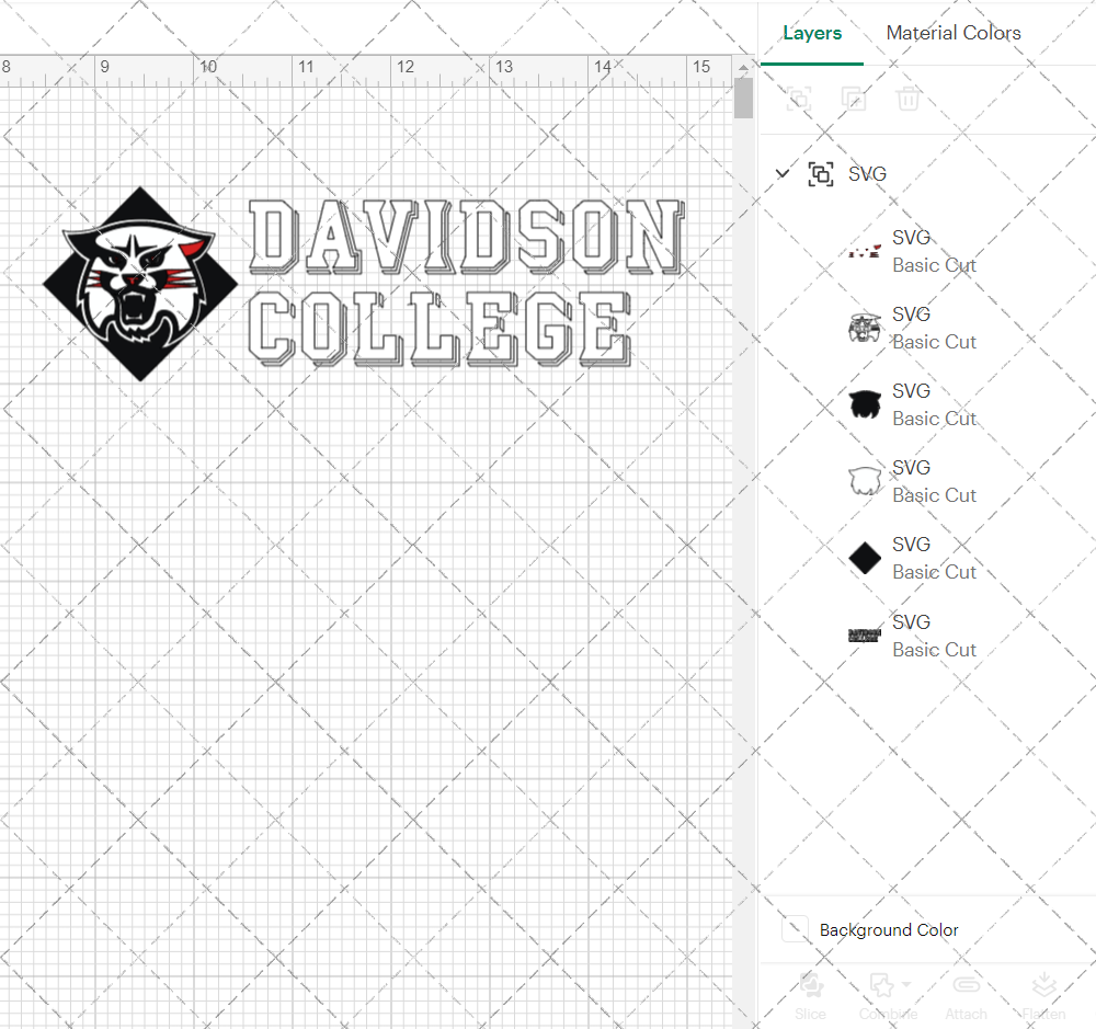 Davidson Wildcats Alternate 2010 009, Svg, Dxf, Eps, Png - SvgShopArt