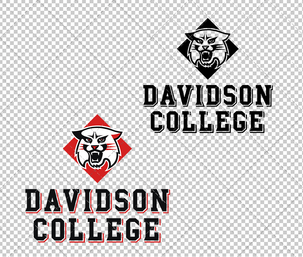 Davidson Wildcats Alternate 2010 010, Svg, Dxf, Eps, Png - SvgShopArt