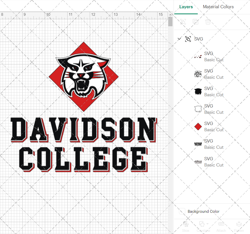 Davidson Wildcats Alternate 2010 010, Svg, Dxf, Eps, Png - SvgShopArt