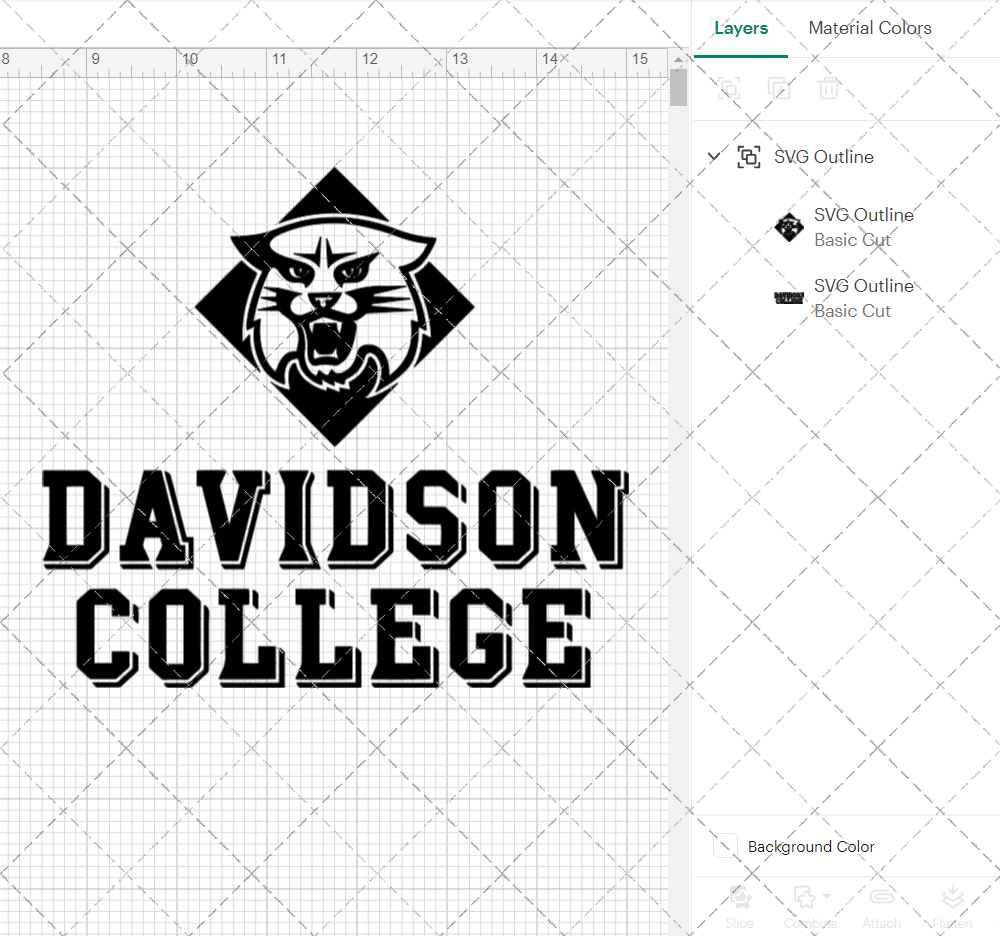 Davidson Wildcats Alternate 2010 012, Svg, Dxf, Eps, Png - SvgShopArt
