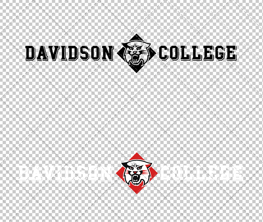 Davidson Wildcats Alternate 2010 014, Svg, Dxf, Eps, Png - SvgShopArt