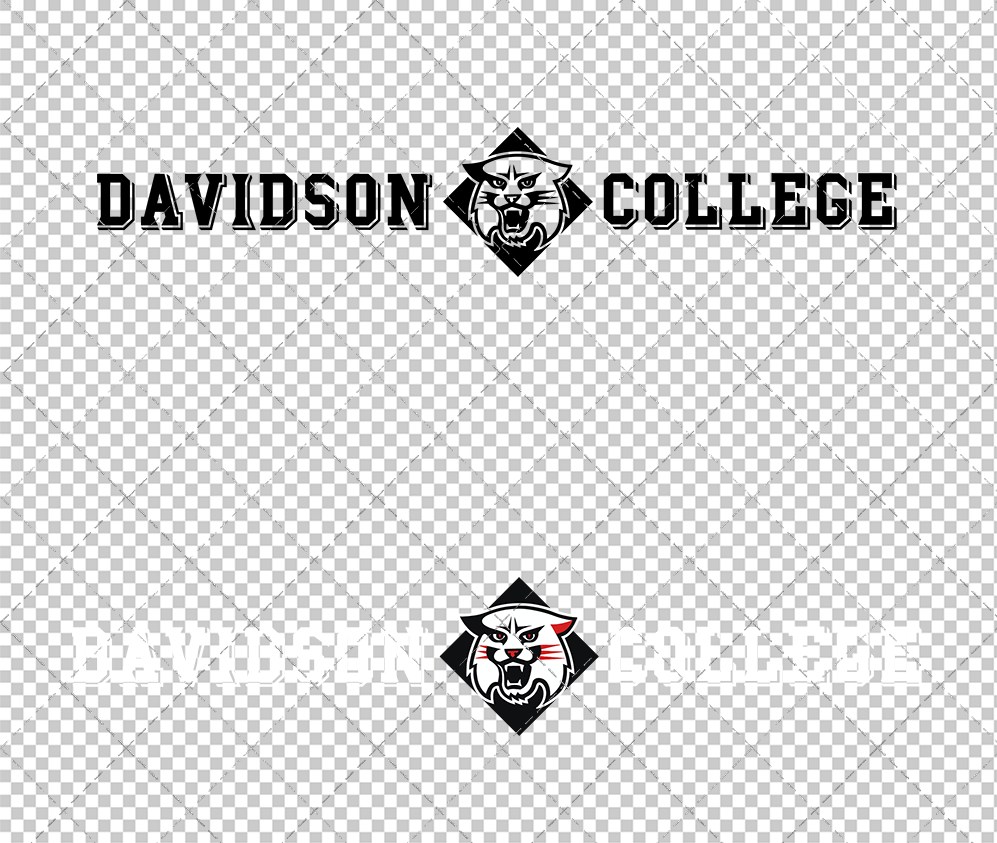 Davidson Wildcats Alternate 2010 015, Svg, Dxf, Eps, Png - SvgShopArt