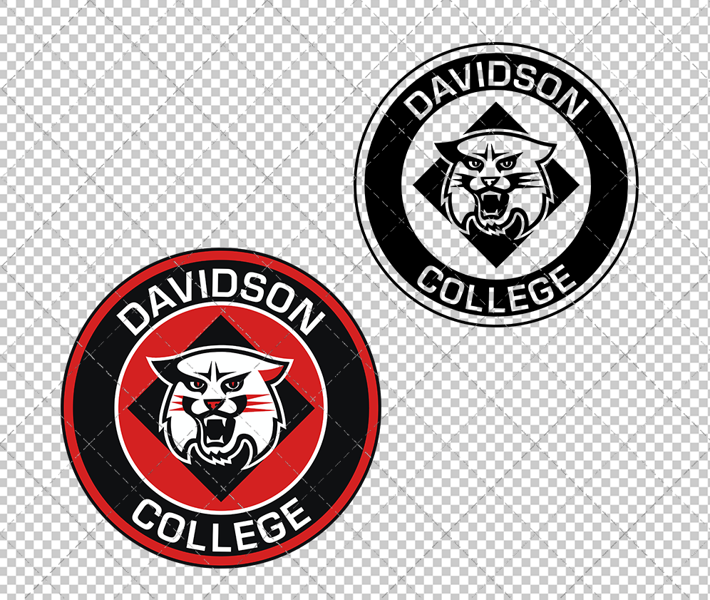Davidson Wildcats Circle 2021, Svg, Dxf, Eps, Png - SvgShopArt