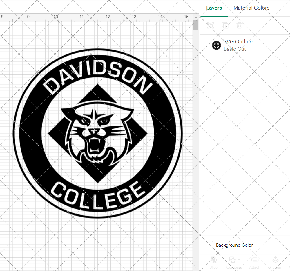 Davidson Wildcats Circle 2021, Svg, Dxf, Eps, Png - SvgShopArt