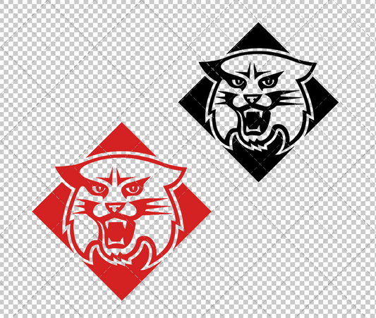 Davidson Wildcats Helmet Logos 2021, Svg, Dxf, Eps, Png - SvgShopArt
