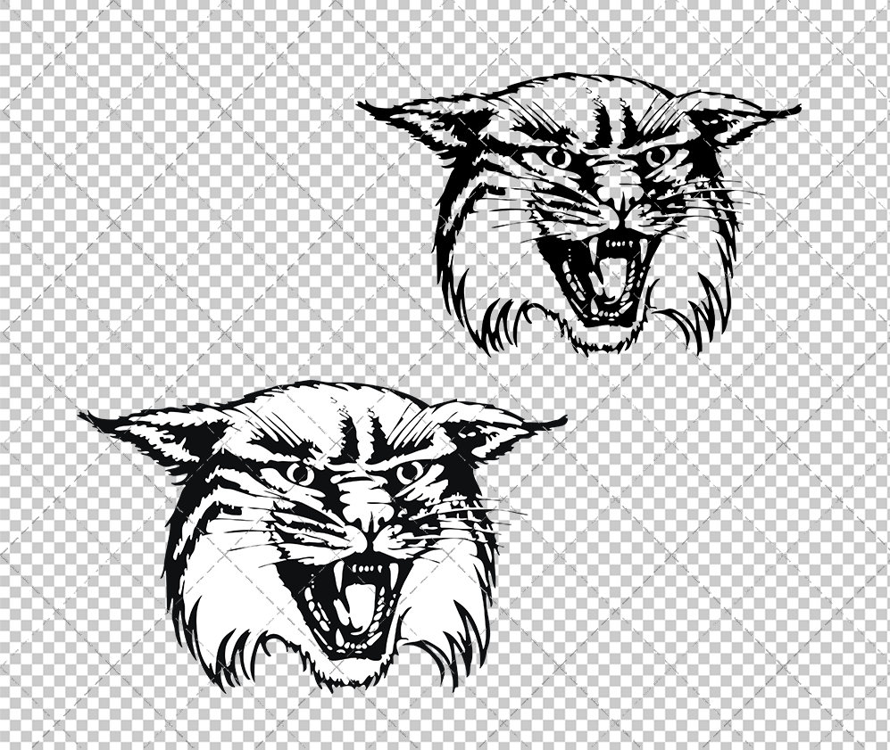 Davidson Wildcats Secondary 1989, Svg, Dxf, Eps, Png - SvgShopArt