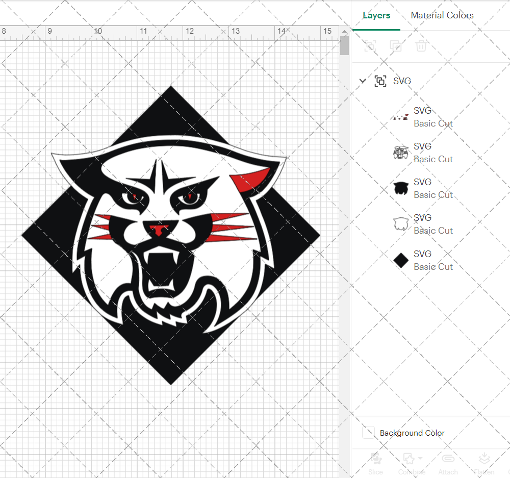 Davidson Wildcats Secondary 2010 004, Svg, Dxf, Eps, Png - SvgShopArt