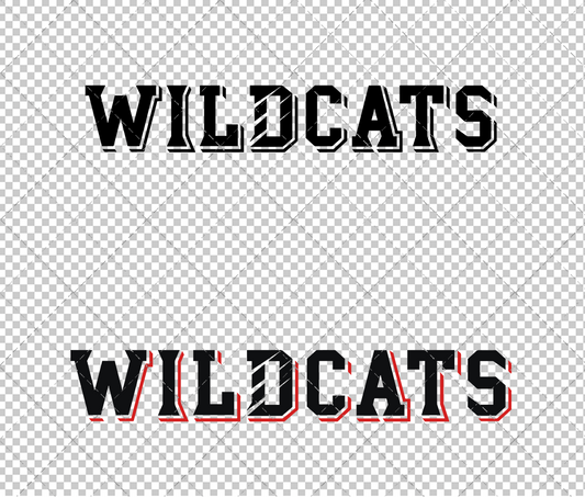Davidson Wildcats Secondary 2010 005, Svg, Dxf, Eps, Png - SvgShopArt