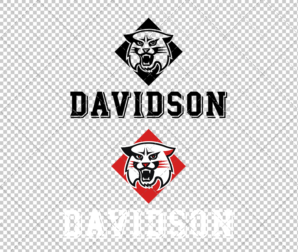 Davidson Wildcats Secondary 2010, Svg, Dxf, Eps, Png - SvgShopArt