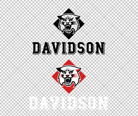 Davidson Wildcats Secondary 2010, Svg, Dxf, Eps, Png - SvgShopArt