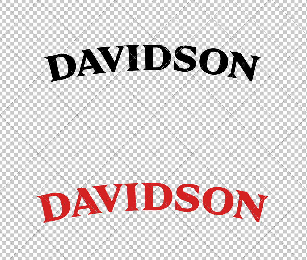 Davidson Wildcats Wordmark 2023 004, Svg, Dxf, Eps, Png - SvgShopArt