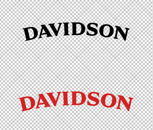 Davidson Wildcats Wordmark 2023 004, Svg, Dxf, Eps, Png - SvgShopArt