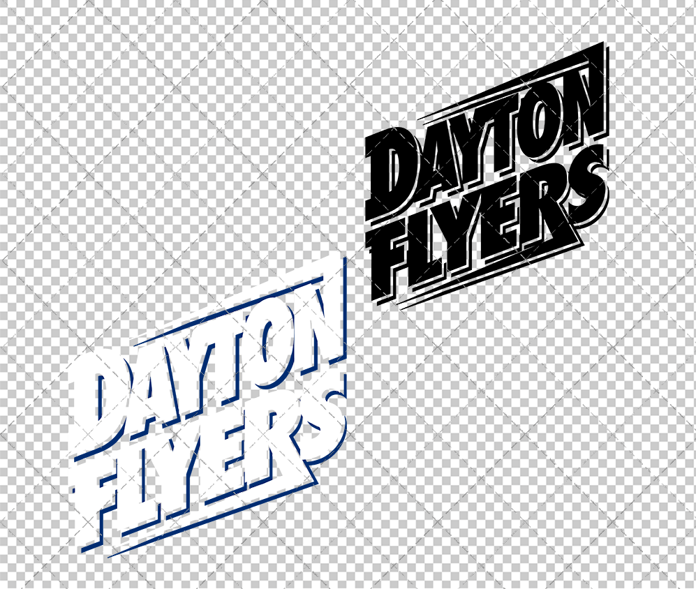 Dayton Flyers Alternate 1994 002, Svg, Dxf, Eps, Png - SvgShopArt