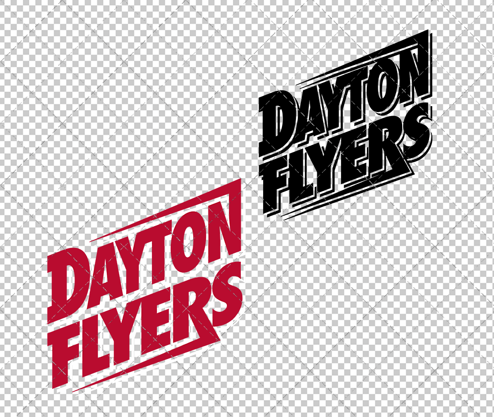 Dayton Flyers Alternate 1994 003, Svg, Dxf, Eps, Png - SvgShopArt