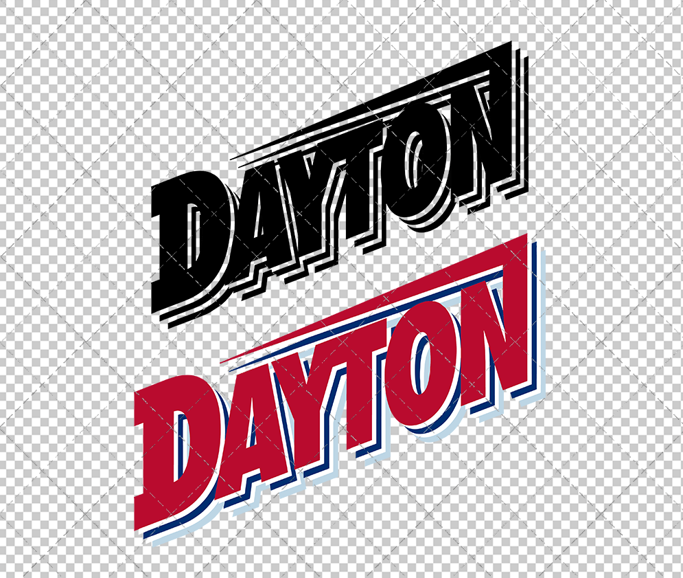 Dayton Flyers Alternate 1994 005, Svg, Dxf, Eps, Png - SvgShopArt