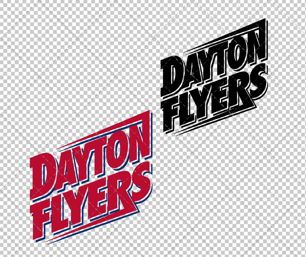 Dayton Flyers Alternate 1994, Svg, Dxf, Eps, Png - SvgShopArt