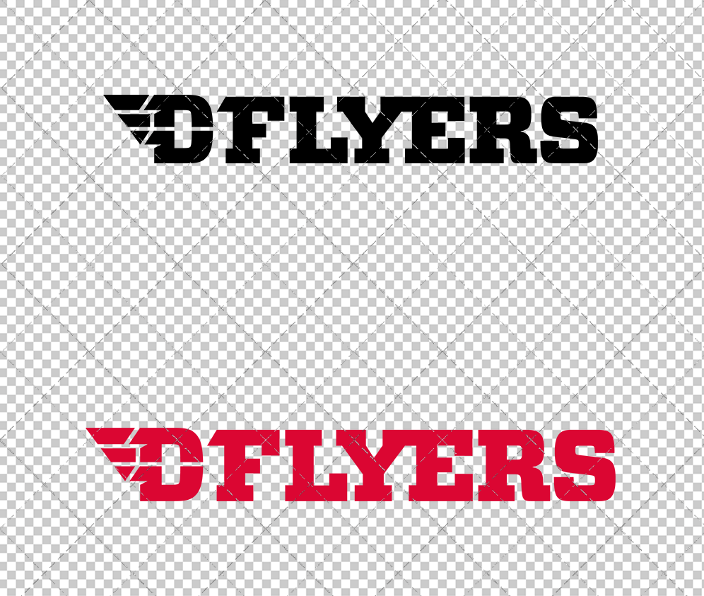 Dayton Flyers Alternate 2014 002, Svg, Dxf, Eps, Png - SvgShopArt