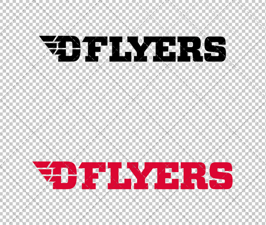 Dayton Flyers Alternate 2014 002, Svg, Dxf, Eps, Png - SvgShopArt