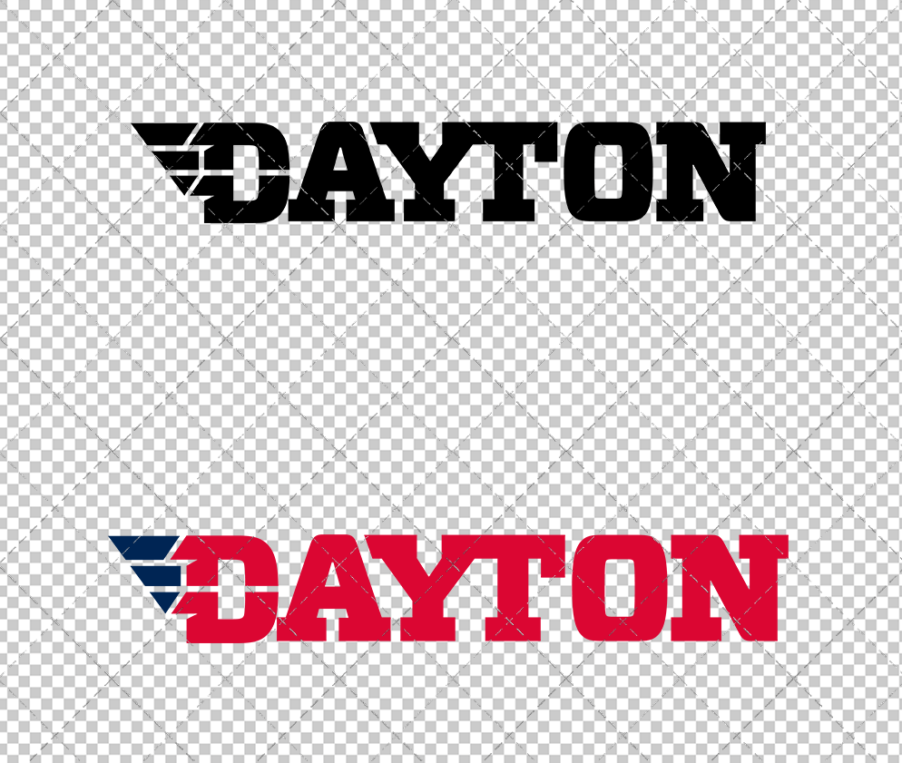 Dayton Flyers Alternate 2014 003, Svg, Dxf, Eps, Png - SvgShopArt