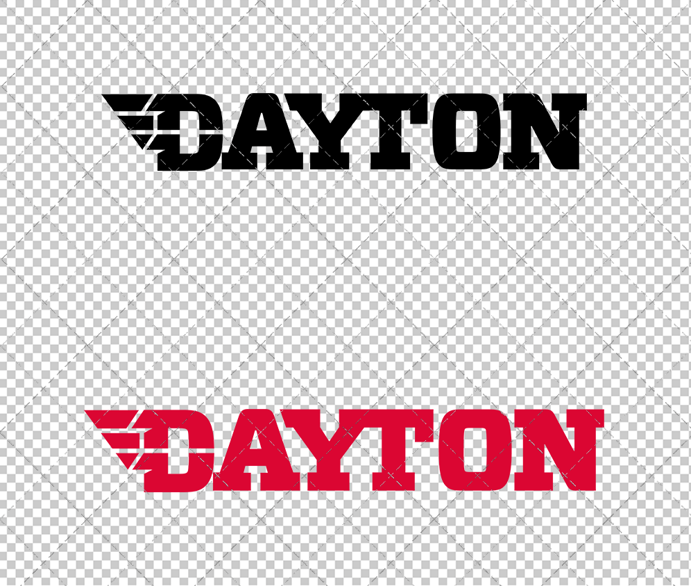 Dayton Flyers Alternate 2014 004, Svg, Dxf, Eps, Png - SvgShopArt