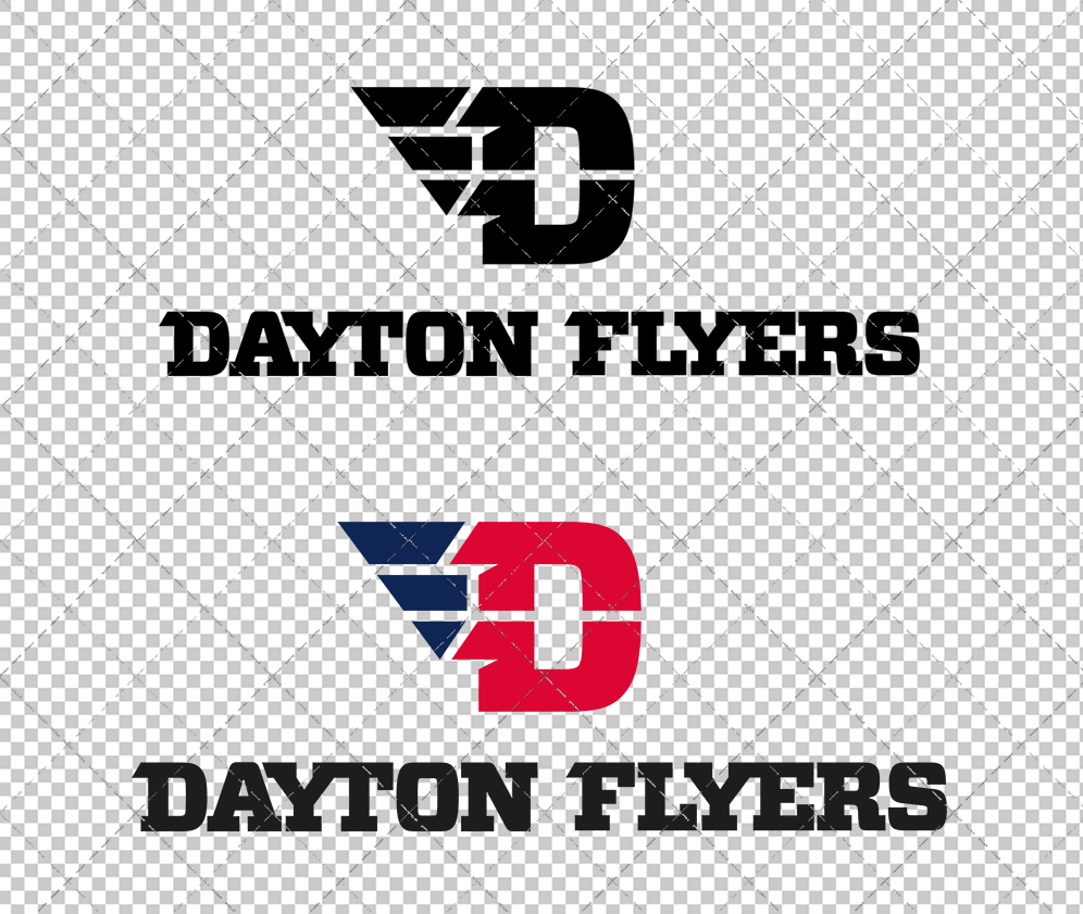 Dayton Flyers Alternate 2014 005, Svg, Dxf, Eps, Png - SvgShopArt